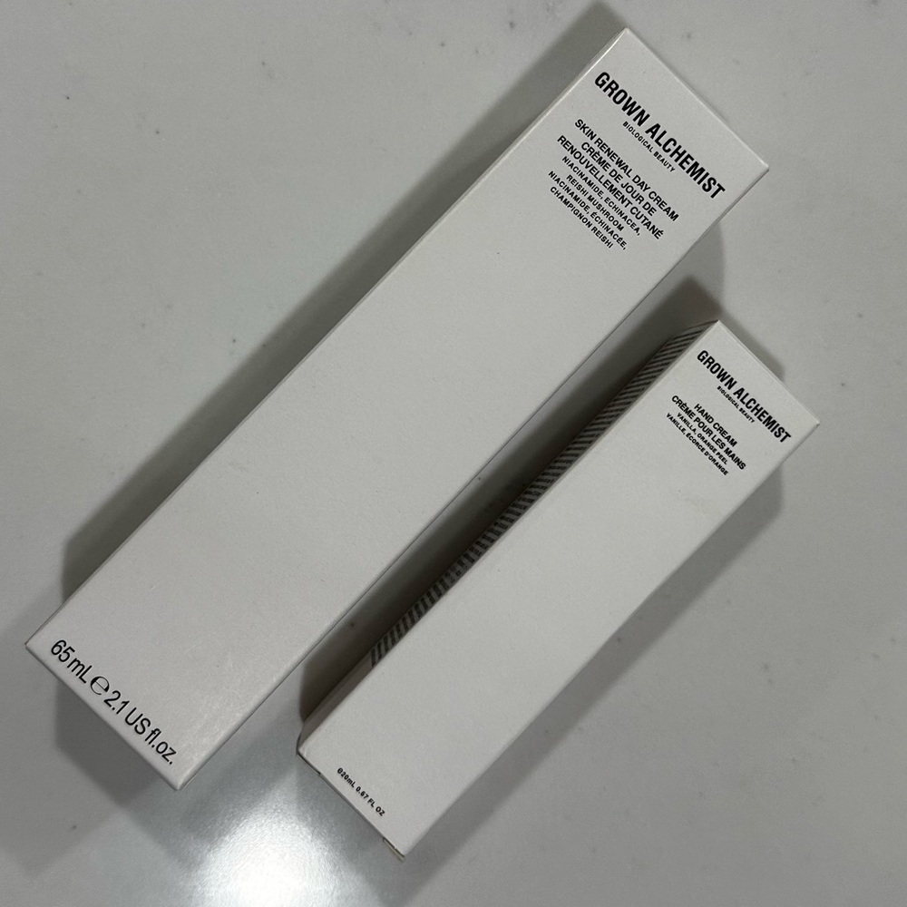 BNIB: Grown Alchemist *bundle* Day Cream & Hand Cream